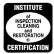 Institute of Inspection Cleaning and Restoration certification